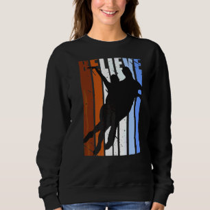 Retro Pairs Ice Dancing Figure Dancers Skaten Ska Sweatshirt