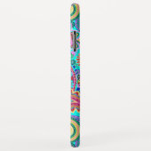 Retro Paisley Case-Mate iPhone Hülle (Hinten/Rechts)