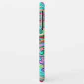 Retro Paisley Case-Mate iPhone Hülle (Hinten/Links)