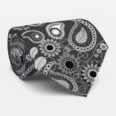 Retro-Paisley-Muster-Krawatte Krawatte (Gerollt)