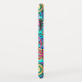 Retro Paisley Pattern Case-Mate iPhone Hülle (Hinten/Rechts)