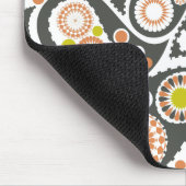 Retro Paisley Pattern Mousepad (Ecke)