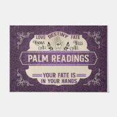 Retro Palm Reading Doormat, Tarot Reader Fußmatte (Vorderseite)