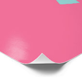 Retro Palm Springs Aesthetic Travel Art Print Poster (Ecke)