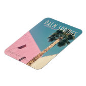 Retro Palm Springs Flexible Magnet (Linke Seite)
