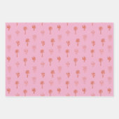 Retro Palm Springs Geschenkpapier-Set 1 Geschenkpapier Set (Vorderseite 2)
