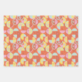 Retro Palm Springs Geschenkpapier-Set 1 Geschenkpapier Set (Vorderseite)