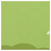 Retro Palm Springs-Haus gekämmtes Baumwollgewebe Stoff (Nahaufnahme)