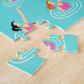 Retro Palm Springs Hotel Puzzle (Seite)