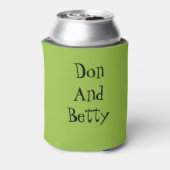 Retro Palm Springs House kann kühlen Dosenkühler (Kanne Rückseite)