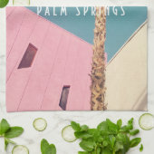 Retro Palm Springs Style Kitchen Towel Geschirrtuch (Gefaltet)