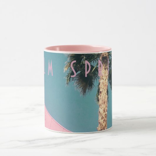 Retro Palm Springs Tasse (Zentrum)