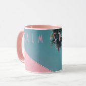 Retro Palm Springs Tasse (Vorderseite Links)