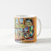 Retro Palm Springs Tasse (VorderseiteRechts)
