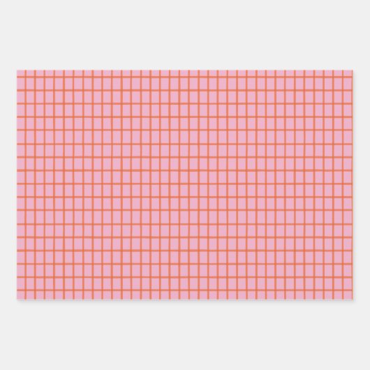 Retro Palm Springs Wrapping Paper Set 4  Geschenkpapier Set (Vorderseite 2)