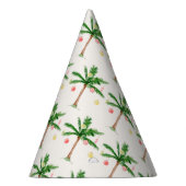 Retro Palm Tree Weihnachten im Juli Sommer Party Partyhütchen (Rechts)