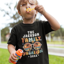 Retro Palmen Sonnenbrille Groovy Familienurlaub