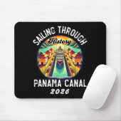 Retro Panama C Panama Waterway Sailing Cruising 20 Mousepad (Mit Mouse)