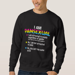 Retro Pansexual Pirate Lieben Alle Hintern Niedlic Sweatshirt