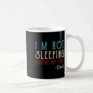 Retro Papa ruht meine Augen Lustiger Spruch Kaffeetasse