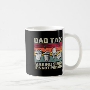 Retro Papa-Steuer Sicherstellen, dass es nicht gif Kaffeetasse