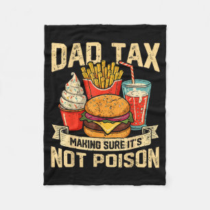 Retro Papa-Steuer sorgt dafür, dass es nicht ison Fleecedecke