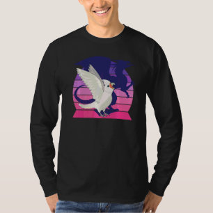Retro Papagei I Geflügelter Drache I Schreiender G T-Shirt