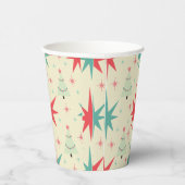 Retro Paper Cup der 1950er Jahre Pappbecher (Rechts)