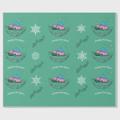 Retro-Papier für die Umhüllung von Kraftfahrzeugen Geschenkpapier (Flach)