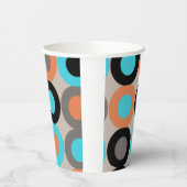 Retro-Papiertücher für das mittlere Jahrhundert Pappbecher (Links)