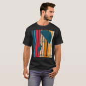 Retro Parasailing Parasaile im Stil der 70er Jahre T-Shirt (Vorne ganz)