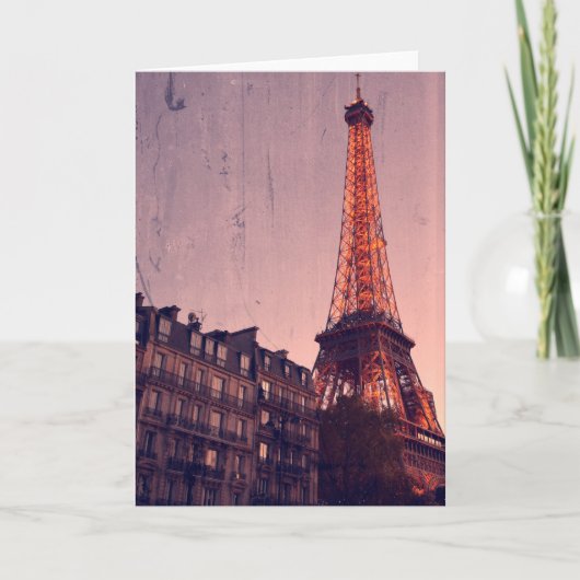 Retro Paris - Always a Good Idea - Greeting Card Karte (Vorderseite)