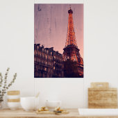 Retro Paris - Immer eine gute Idee - Poster (Küche)