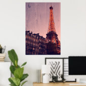 Retro Paris - Immer eine gute Idee - Poster (Heimbüro)