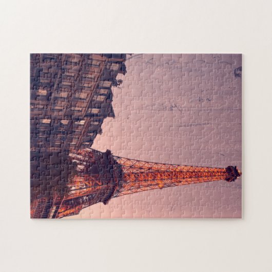 Retro Paris - Immer eine gute Idee - Puzzle (Horizontal)