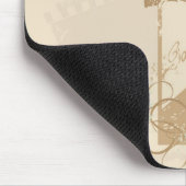 Retro Paris Mousepad (Ecke)