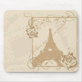 Retro Paris Mousepad (Vorne)