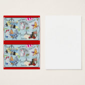 Retro Paris Poodles (Vorne & Hinten)