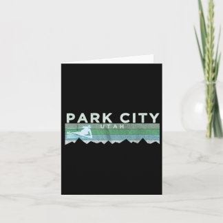 Retro Park City, Utah Skilanglauf Karte