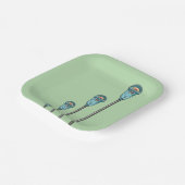 Retro parking meter pappteller (Gewinkelt)