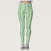 Retro-Parkuhr Leggings (Vorderseite)