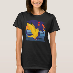 Retro Parrot I Dragon I schreiend Königin von Baye T-Shirt