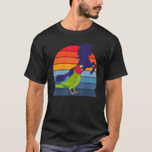 Retro Parrot I Einhorn I schreiend Red masked Conu T-Shirt
