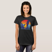 Retro Parrot I Howling Wolf I schreien Sun Conure T-Shirt (Vorne ganz)