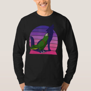 Retro Parrot I Howling Wolf I schreiend Hahns Mac T-Shirt