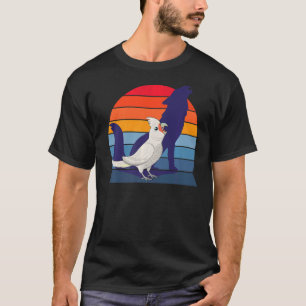 Retro Parrot I Howling Wolf I schreit Goffin's C T-Shirt