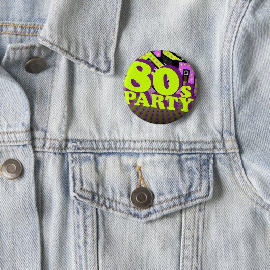 Retro Party Button (Beispiel)