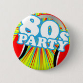 Retro-Party Button (Vorderseite)