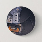 Retro Party Button (Vorderseite)