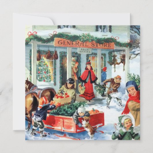 Retro-Party Einladung (Vorderseite)